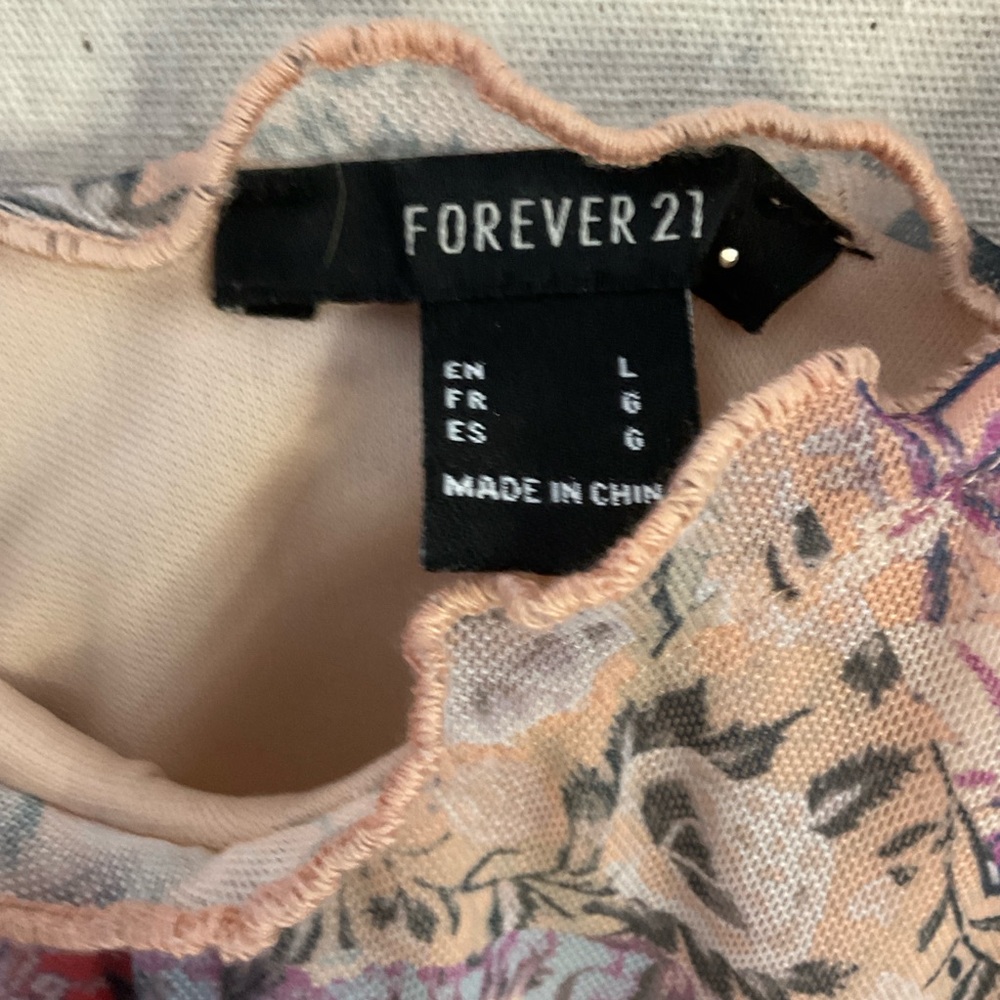 Forever 21 Mesh Mini Dress, Full lining Large A++++